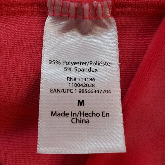 NWT JUICY COUTURE SZ M Hot Pink Watermelon Velour Hoodie & Shorts Tracksuit Set - Picture 9 of 10